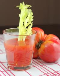 tomato and celery juice